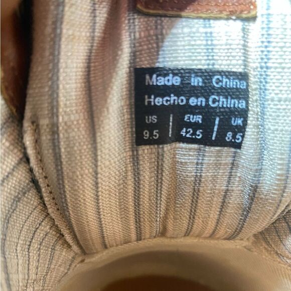 Denim Aldo Men Shoes 9.5 Fall Winter - Picture 11 of 11